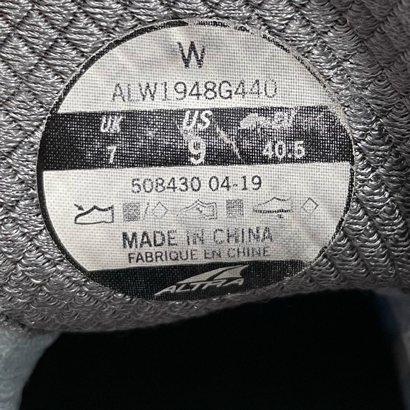 ALTRA Women's Paradigm 4.5 Road Running Shoes Size 9 - Picture 5 of 11